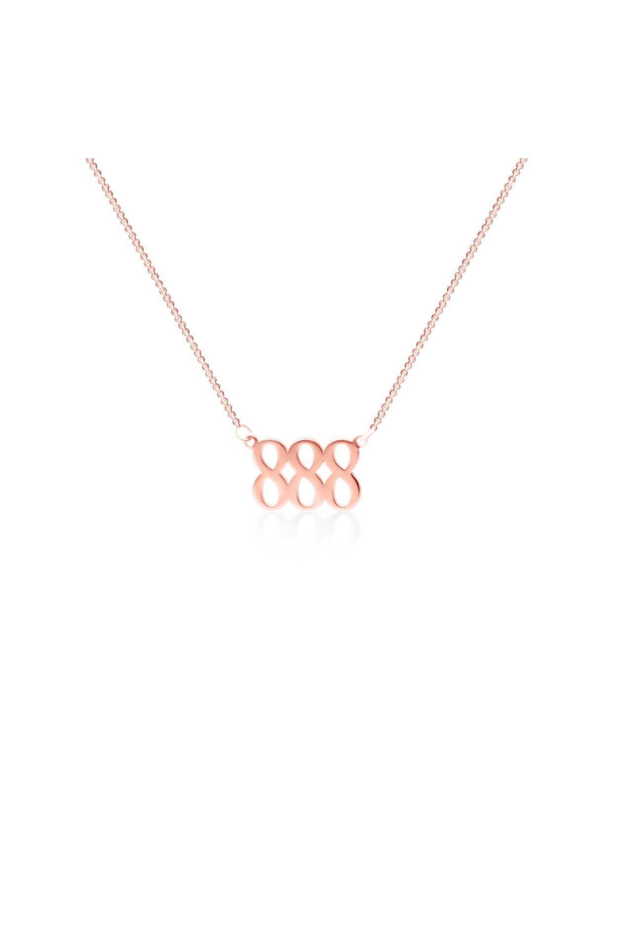 BEKA BELL Kette 925-Sterling Silber rotvergoldet Glänzend 45,0cm rot, Bild 1