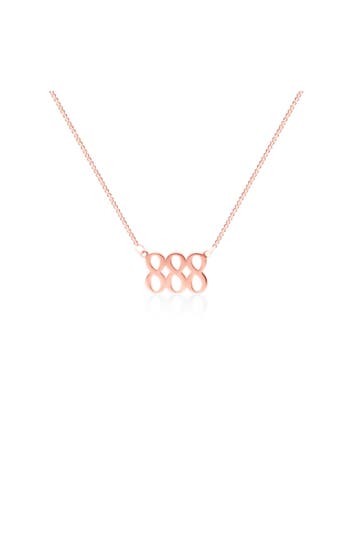 BEKA BELL Kette 925-Sterling Silber rotvergoldet Glänzend 45,0cm rot