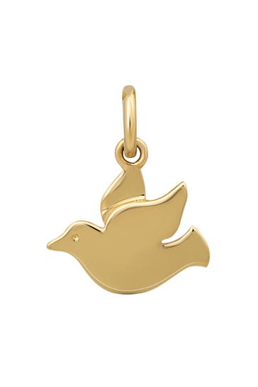 OROLINO Anhänger 585 Gold mit Tauben-Motiv