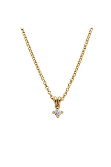 LYOMI Kette 585/- Gelbgold  1 synth. Diam. 0,15 ct. gelb