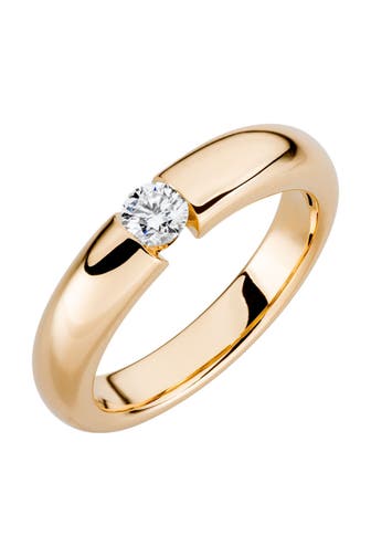 OROLINO Ring Gold 750 mit natürlichem Brillant 0,25ct.