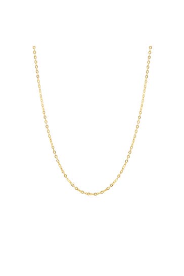 FASCINATION BY ELLEN K. Kette Gold 333 Ankerkette mit einer Länge von 42cm gelb