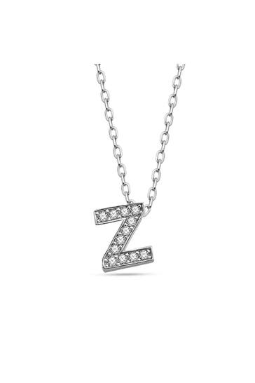 DKENIZ Kette Buchstabe Z 925/- Sterling Silber silber