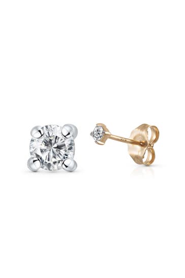 DIAMONDS BY ELLEN K. Ohrringe 585/- Gelbgold Brillant gelb