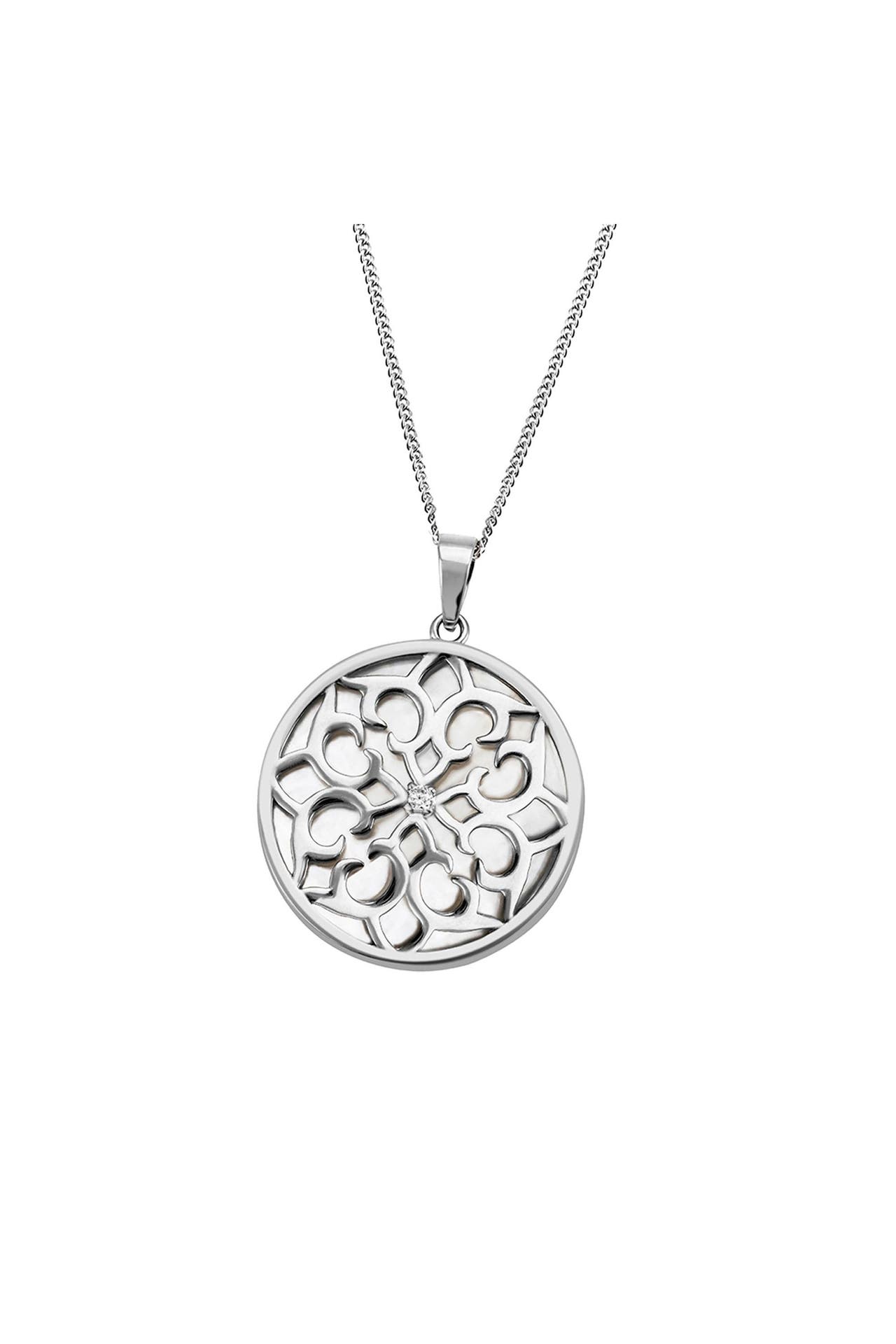 GOLDMAID Kette 925 Sterling Silber  Glänzend  Perlmutt weiß silber, Bild 1