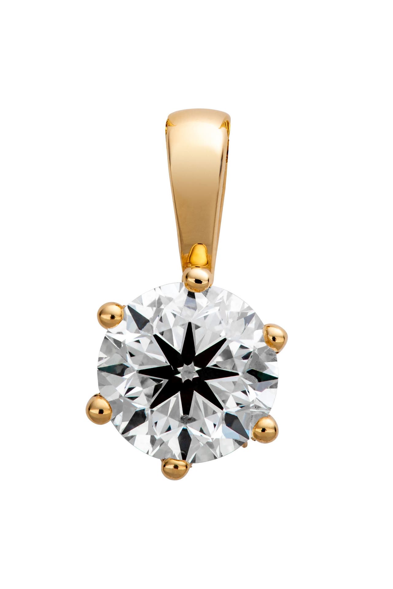 OROLINO Anhänger 750/- Gelbgold 1 Brillant 1,0 ct., Bild 1