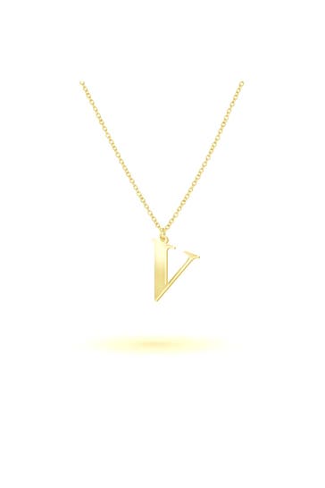 BEKA BELL Kette 925-Sterling Silber vergoldet Glänzend 45cm gelb