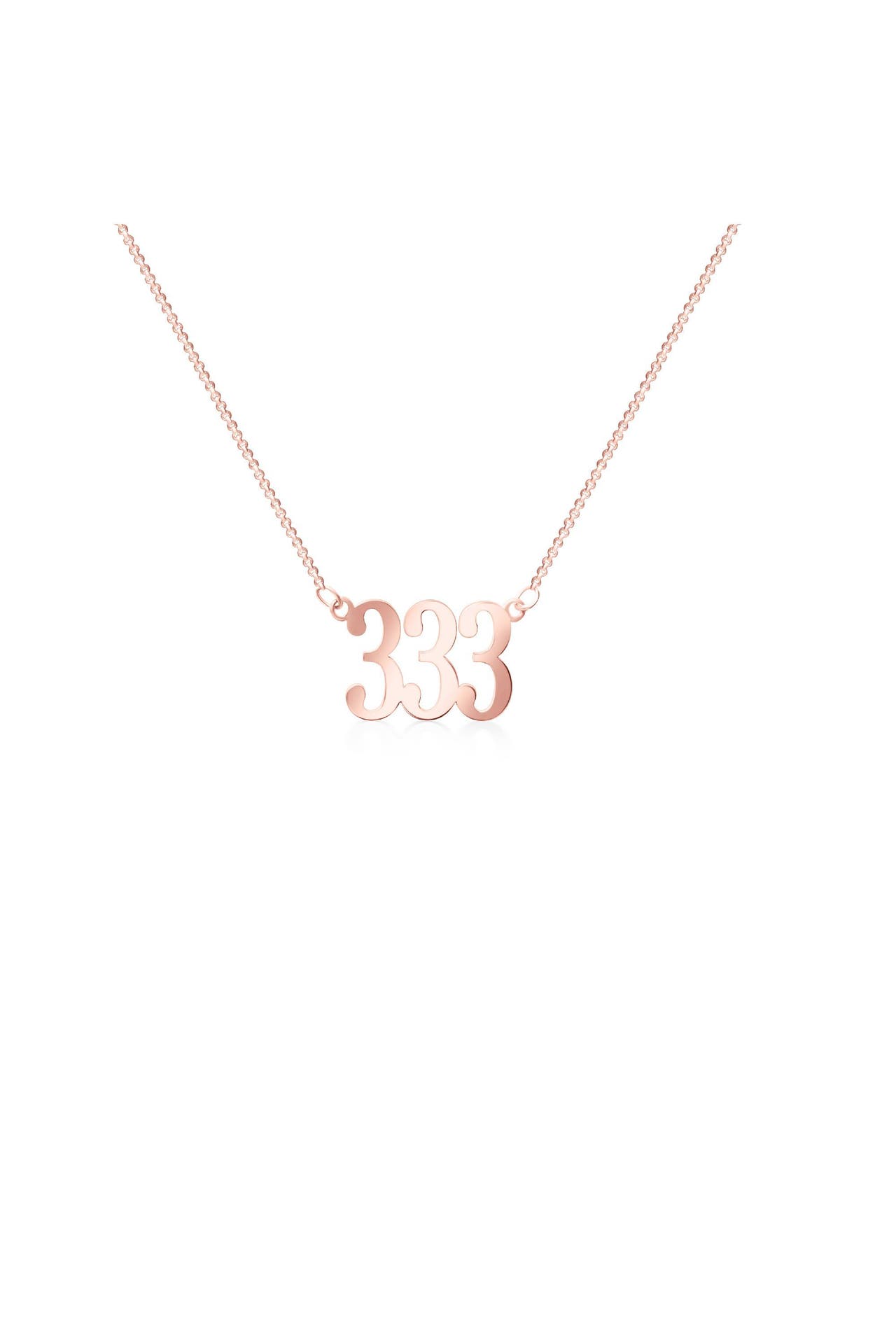 BEKA BELL Kette 925-Sterling Silber rotvergoldet Glänzend 45,0cm rot, Bild 1