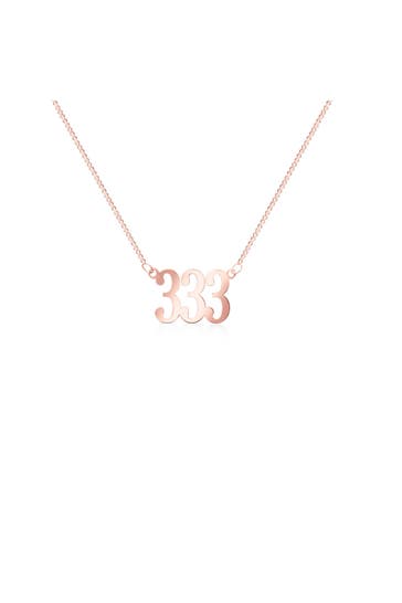 BEKA BELL Kette 925-Sterling Silber rotvergoldet Glänzend 45,0cm rot