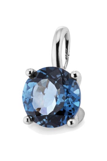 OROLINO Anhänger 585 Gold mit 1x Blautopas London blue