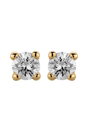 OROLINO Ohrringe 585/- Gelbgold glanz 2 Brill. 0,10 ct. H/P2 gelb