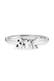 Ring 925/- Sterling Silber rhodiniert "BAM" Zirkonia