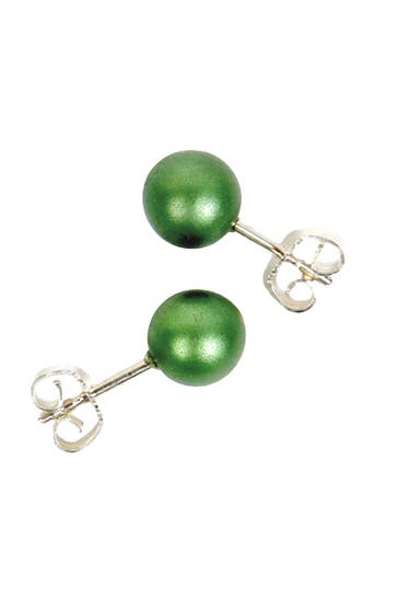 DEMARIE Ohrringe eloxiertes Aluminium hellgrün hellgrün