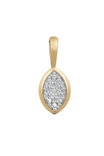 OROLINO Anhänger 585 Gold mit 6x Brillant 0,03ct.