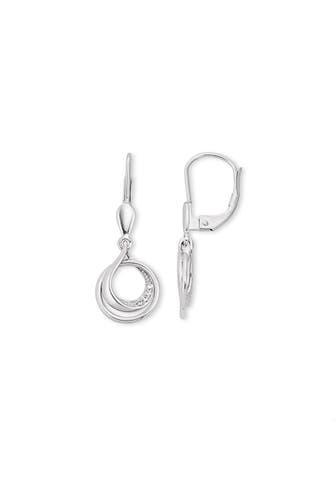OROLINO Ohrringe Gold 585 mit 6x Brillant zus. 0,03ct. silber