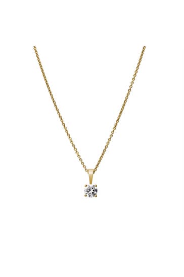 LYOMI Kette 585/- Gelbgold  1 synth. Diam. 0,50 ct. gelb