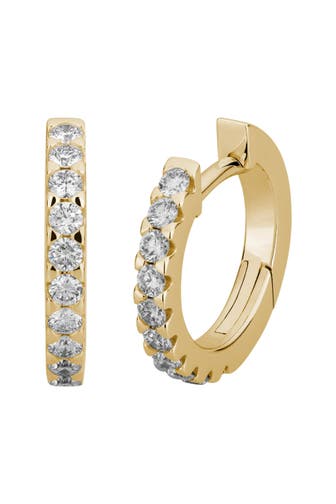 LYOMI Ohrringe 585/-Gelbgold 20 synth. Diam. 0,47ct. gelb