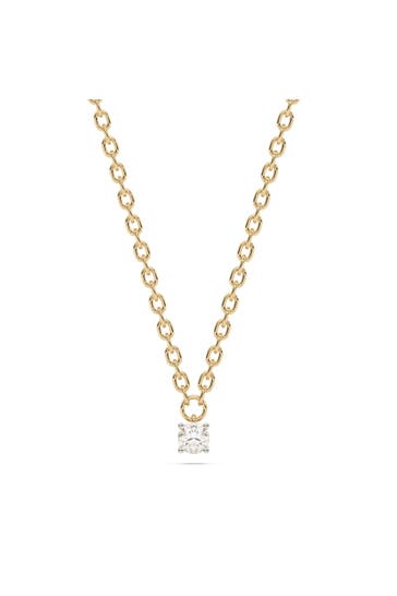 DIAM ADDICT Kette 585 Gelbgold mit einem im Labor gezüchteten Diamanten gelb