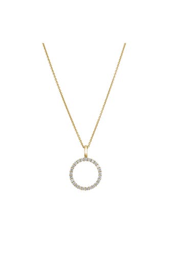 LYOMI Kette 585/-Gelbgold 25 synth. Diam. 0,51ct. gelb