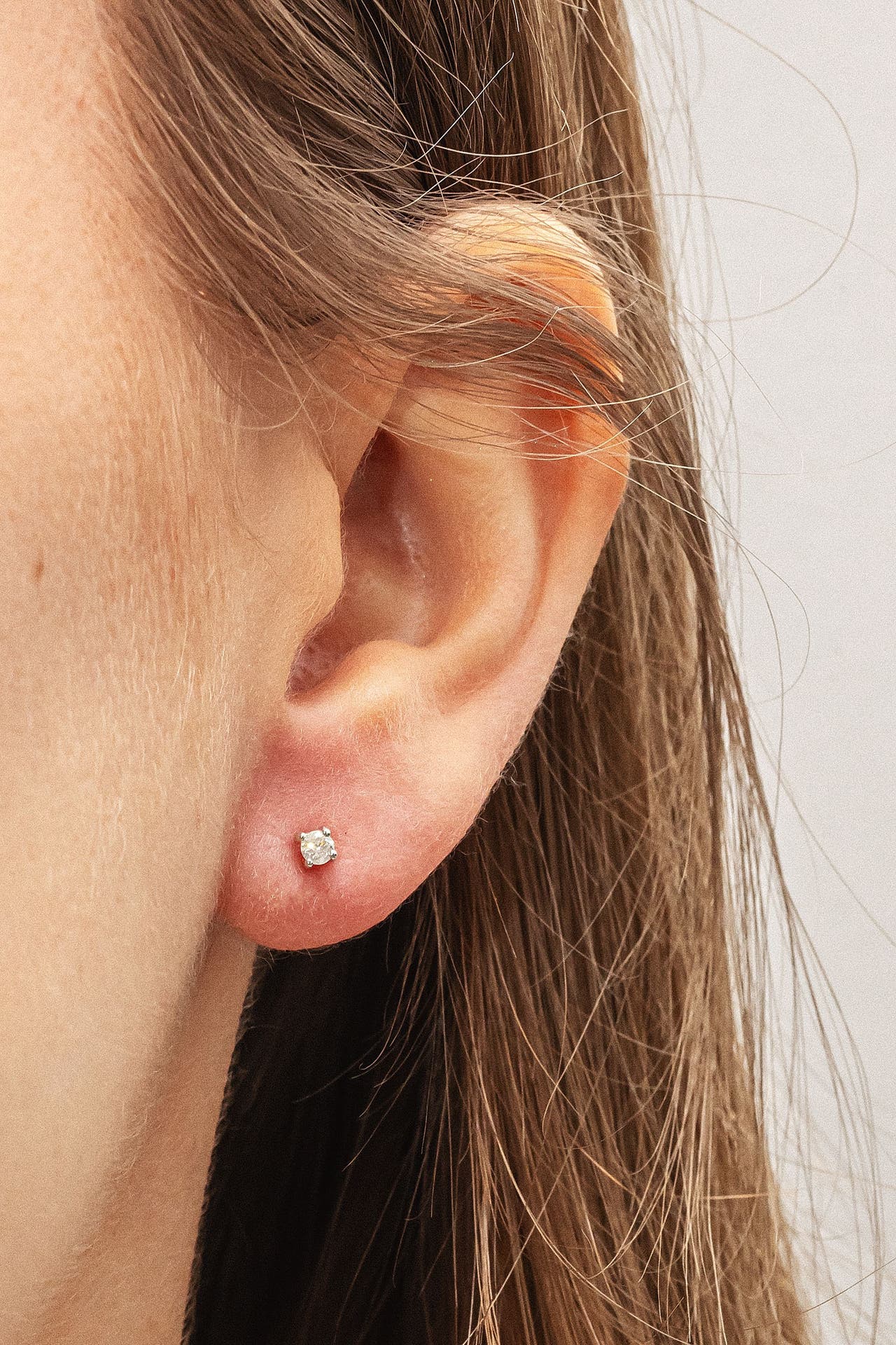 DIAMONDS BY ELLEN K. Ohrringe 585/- Gelbgold Brillant gelb, Bild 1