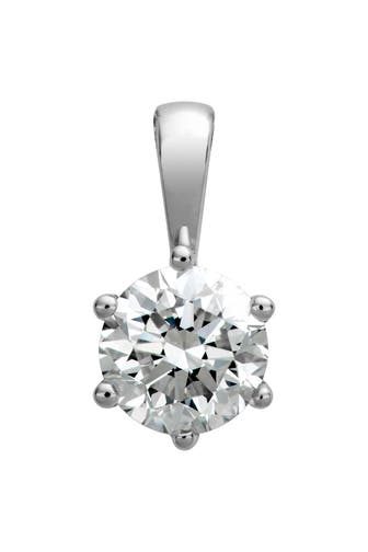 OROLINO Anhänger Gold 750 mit natürlichem Brillant 1,00ct.