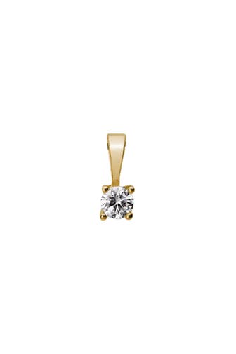 LYOMI Anhänger 585/- Gelbgold 1 synth. Diam. 0,10 ct.