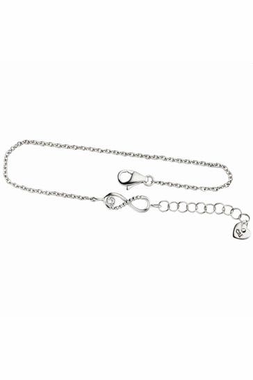 CAI Armband 925/- Sterling Silber rhodiniert Zirkonia silber