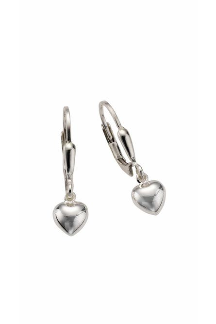 ZEEME Ohrringe 925 Sterling Silber Herz