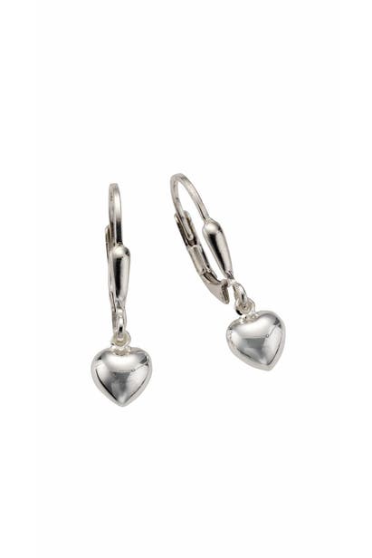 ZEEME Ohrringe 925 Sterling Silber Herz