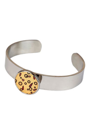 DEMARIE Armband Edelstahl mit Silber-/Goldeinlage mehrfarbig