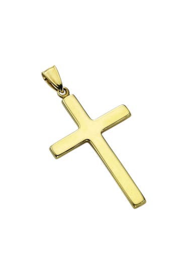 FASCINATION BY ELLEN K. Anhänger Gold 333 Kreuz 41mm