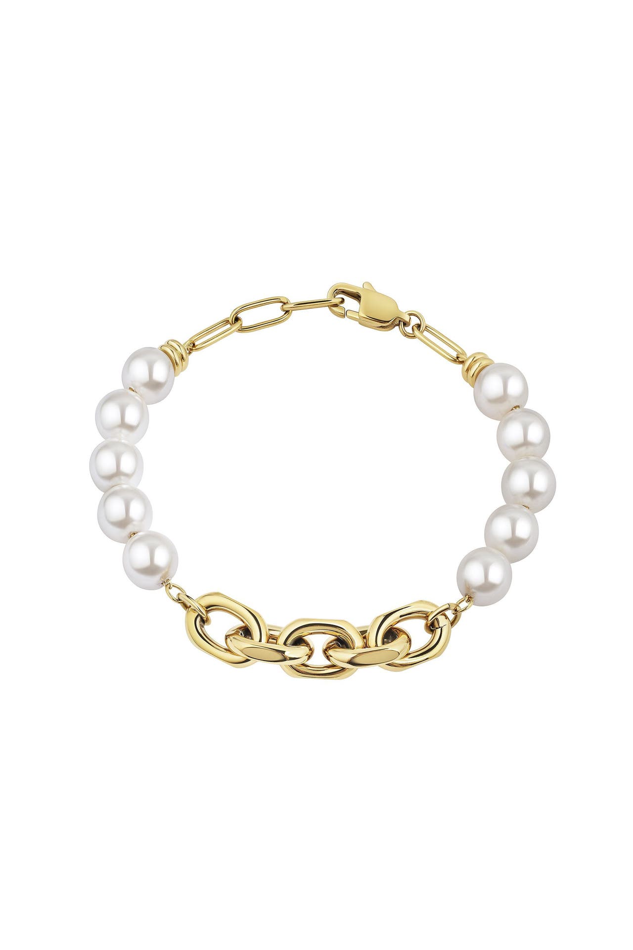 ZEEME Armband Edelstahl/PVD gelb gelb, Bild 1