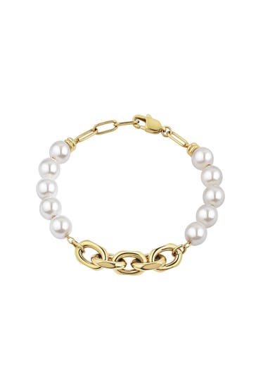 ZEEME Armband Edelstahl/PVD gelb gelb