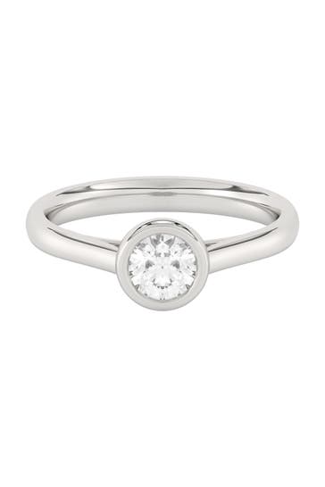 DIAM ADDICT Ring 585 Weißgold mit im Labor gezüchteten Diamanten