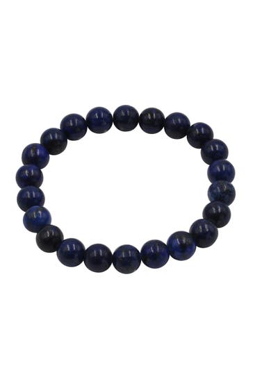 STEUER Armband Stretch mit Sodalith Kugeln blau blau