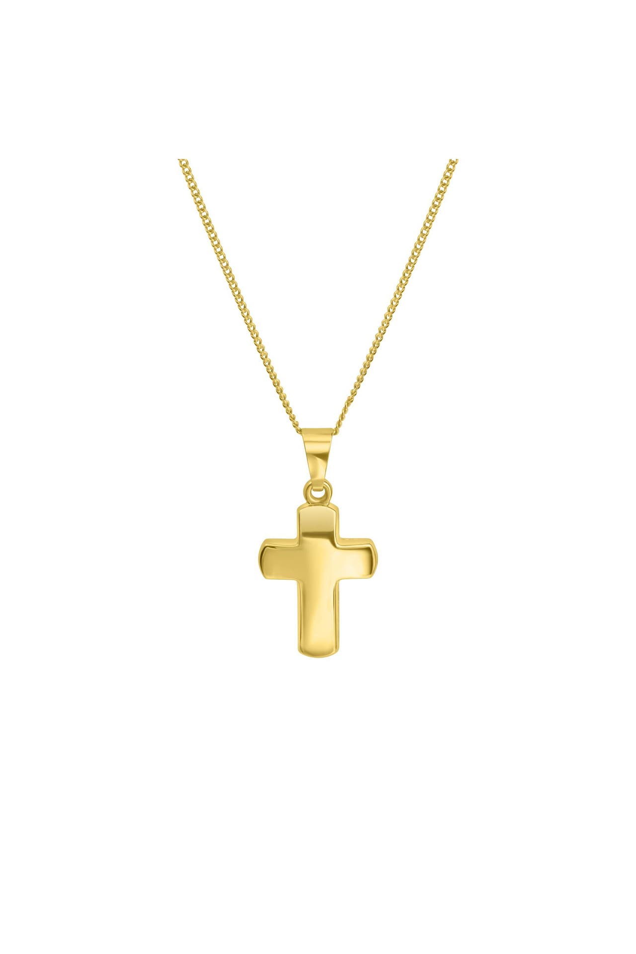 ZEEME Halskette Gold 333 Kreuz-Motiv 36/38cm lang, Bild 1
