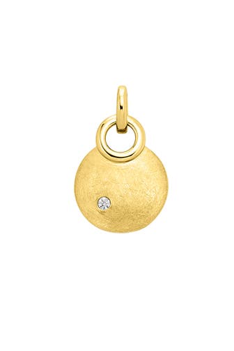OROLINO Anhänger Gold 585 mattiert mit Brillant 0,02ct.