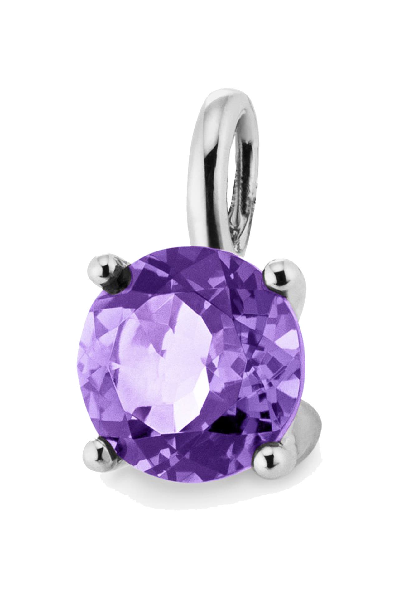 OROLINO Anhänger 585 Gold mit echtem Amethyst 7mm, Bild 1