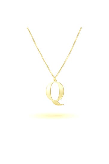 BEKA BELL Kette 925-Sterling Silber vergoldet Glänzend 45cm gelb