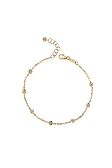 FASCINATION BY ELLEN K. Armband 375/- Gelbgold Zirkonia gelb