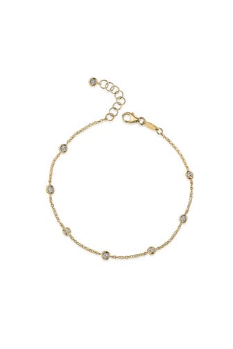 FASCINATION BY ELLEN K. Armband 375/- Gelbgold Zirkonia gelb