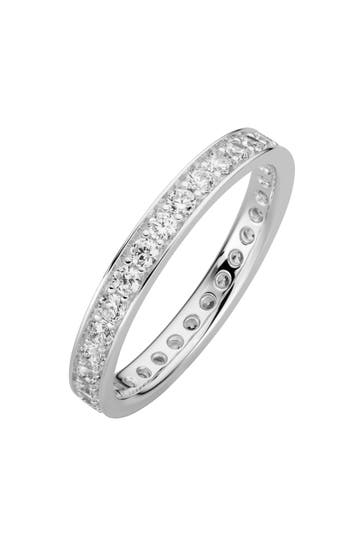 OROLINO Ring 333/- Weißgold glanz  synth. Zirkonia