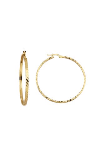 FASCINATION BY ELLEN K. Ohrringe 375/- Gelbgold diamantiert Ø 45mm gelb