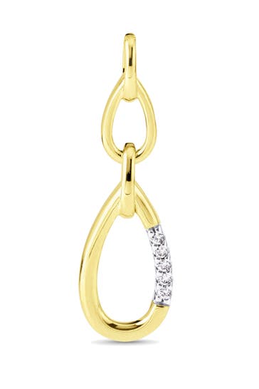 OROLINO Anhänger Gold 585 mit 5x Brillant zus. 0,025ct.