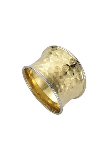 FASCINATION BY ELLEN K. Ring 333 Gold zweifarbig diamantiert gelb