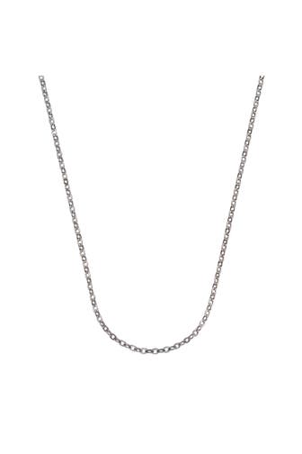 FASCINATION BY ELLEN K. Kette Weißgold 333 Ankerkette mit einer Länge von 45/42cm silber