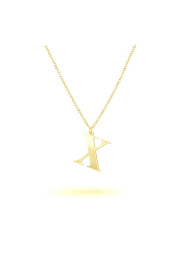 BEKA BELL Kette 925-Sterling Silber vergoldet Glänzend 45cm gelb