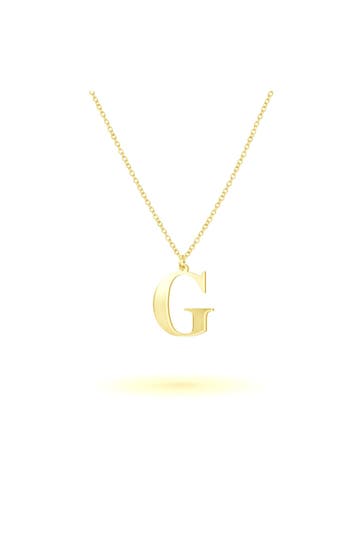 BEKA BELL Kette 925-Sterling Silber vergoldet Glänzend 45cm gelb