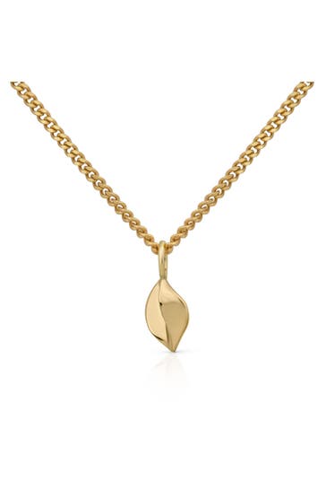 OROLINO Kette Gold 585 mit Blatt-Motiv 42/45cm lang gelb