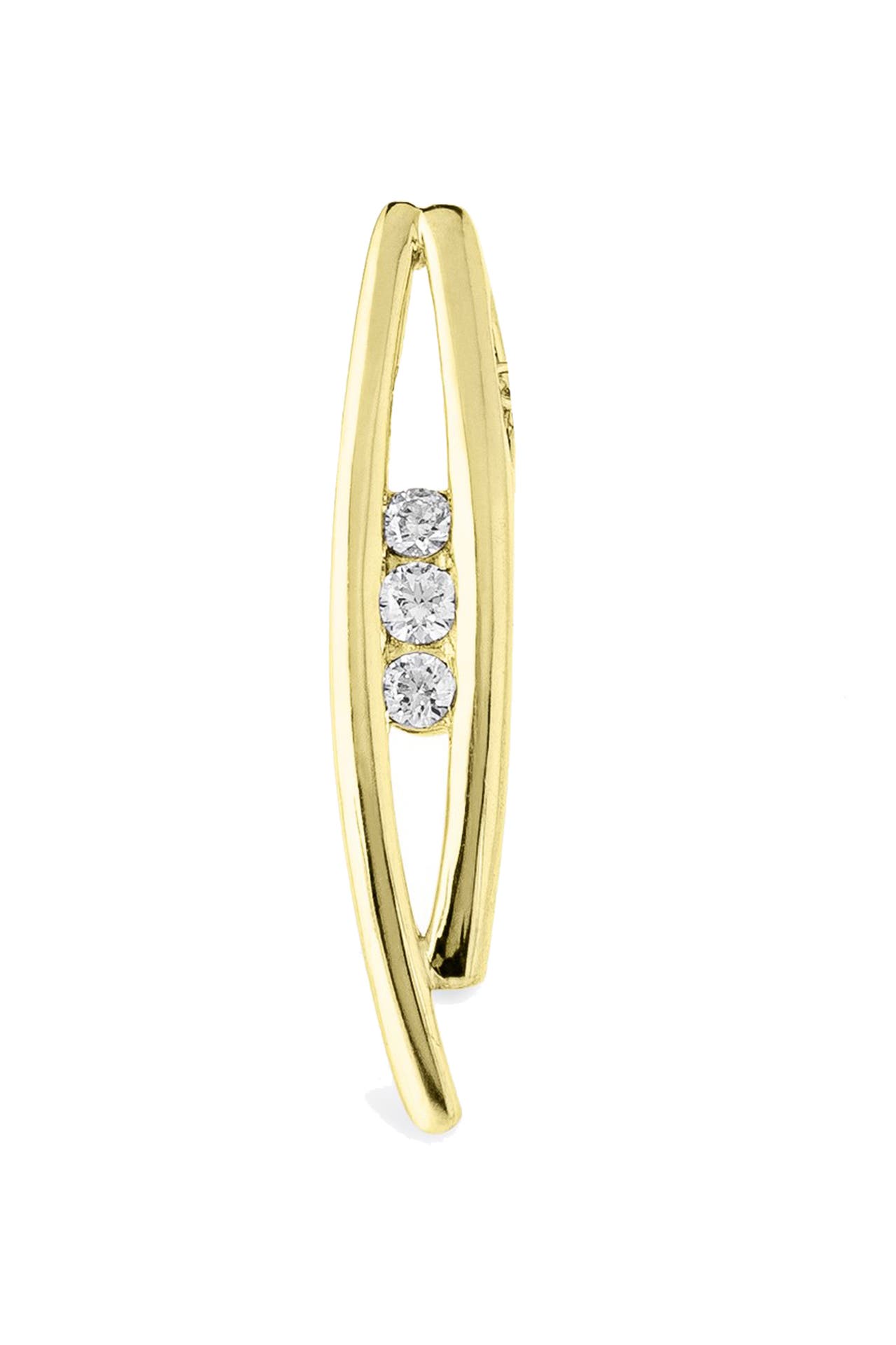 OROLINO Anhänger Gold 585 mit 3x Brillant zus. 0,10ct., Bild 1